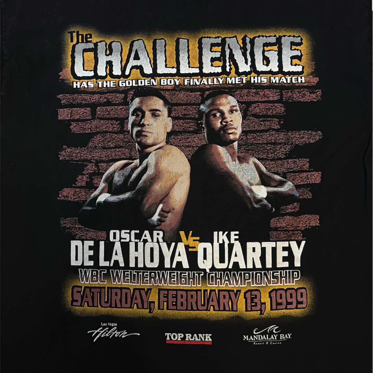 De La Hoya vs Quartey Tee