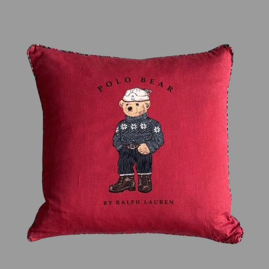 Polo Bear Pillow