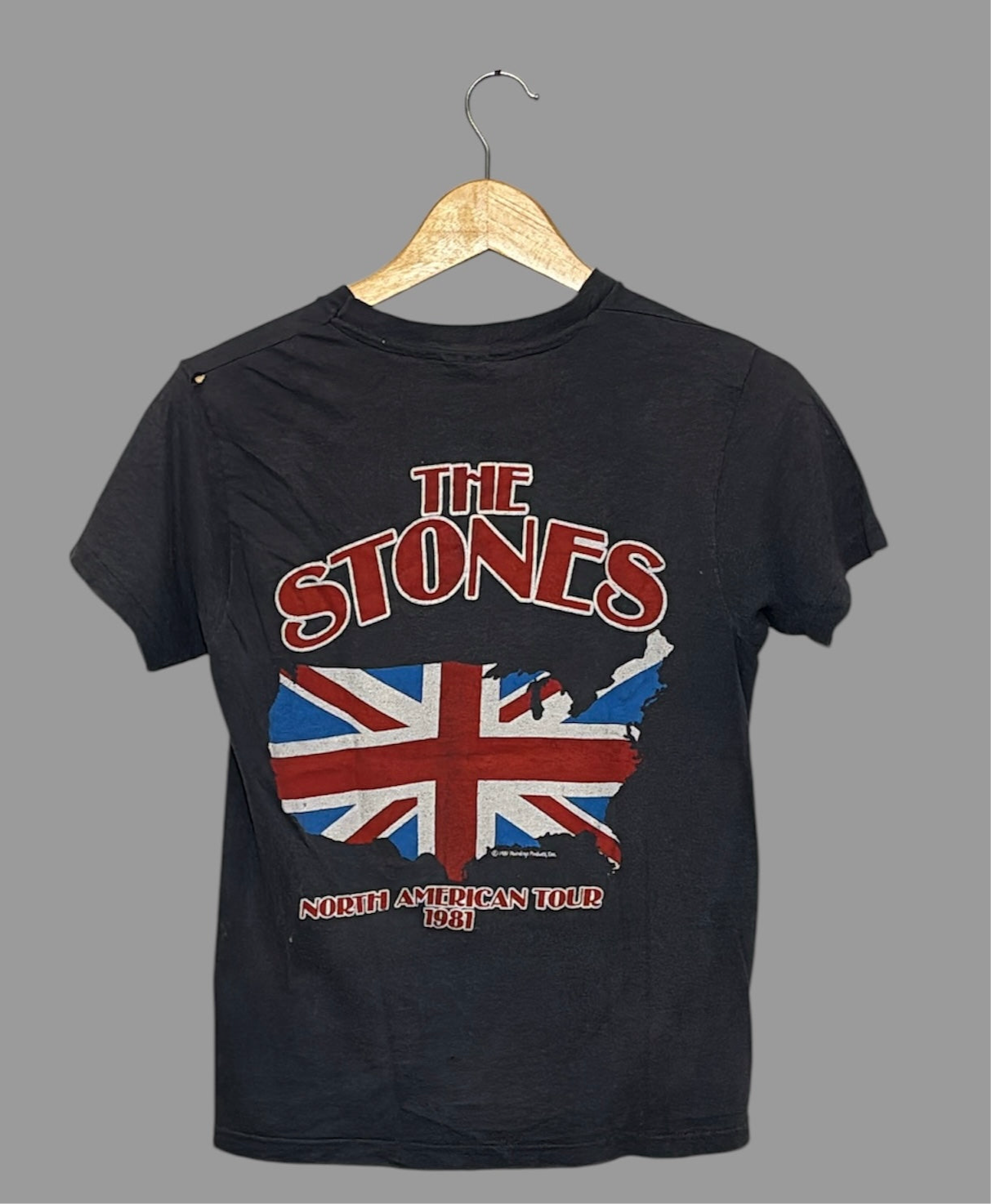 1981 Rolling Stones American Tour Tee