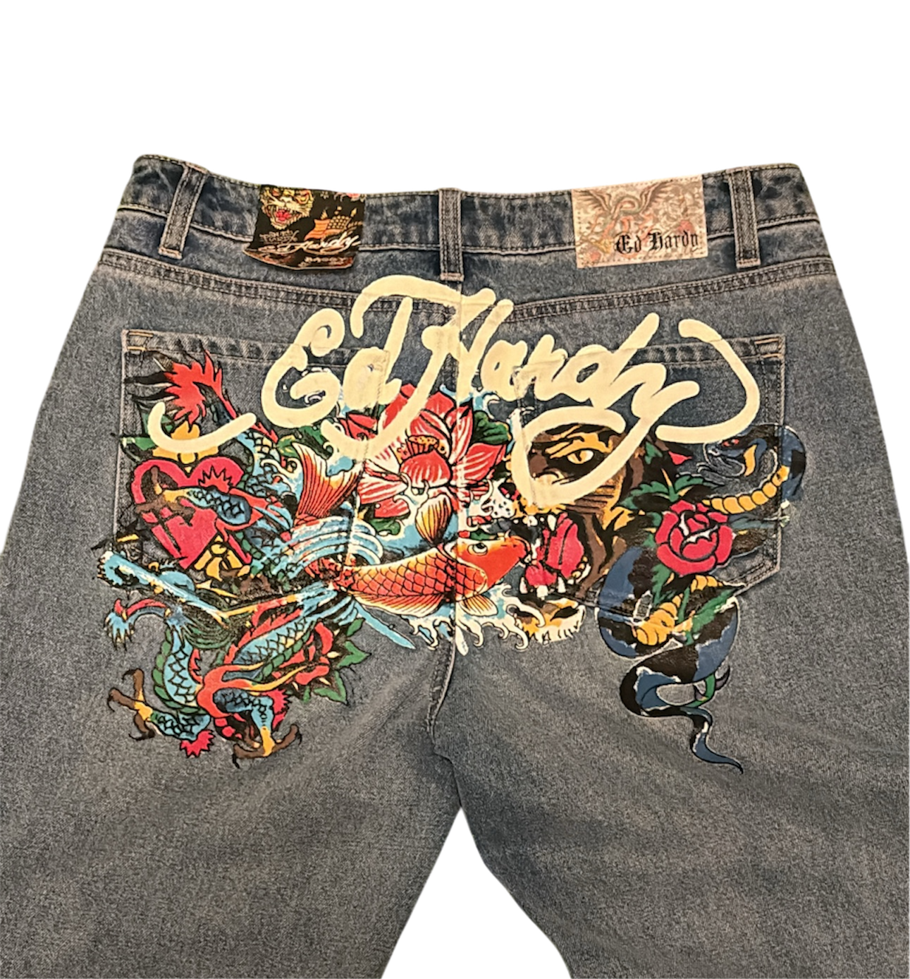 Ed Hardy Koi Fish Pants