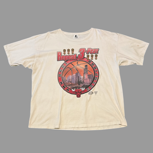 1998 Chicago Bulls Threepeat Tee