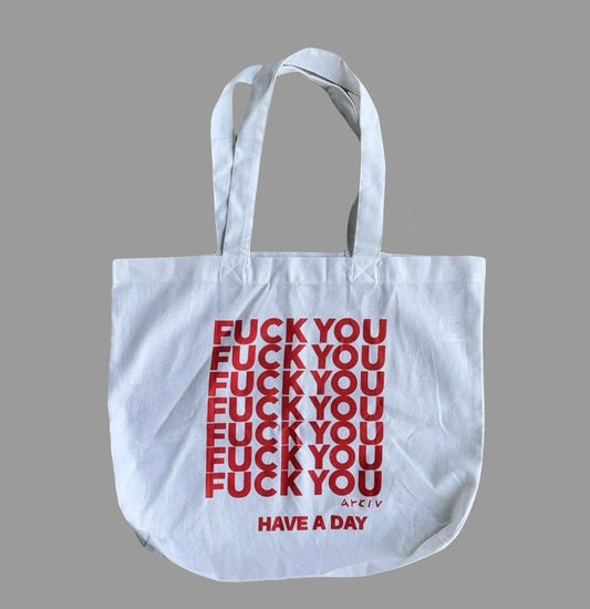 Arkiv ‘Fuck You’ Reusable Tote Bag