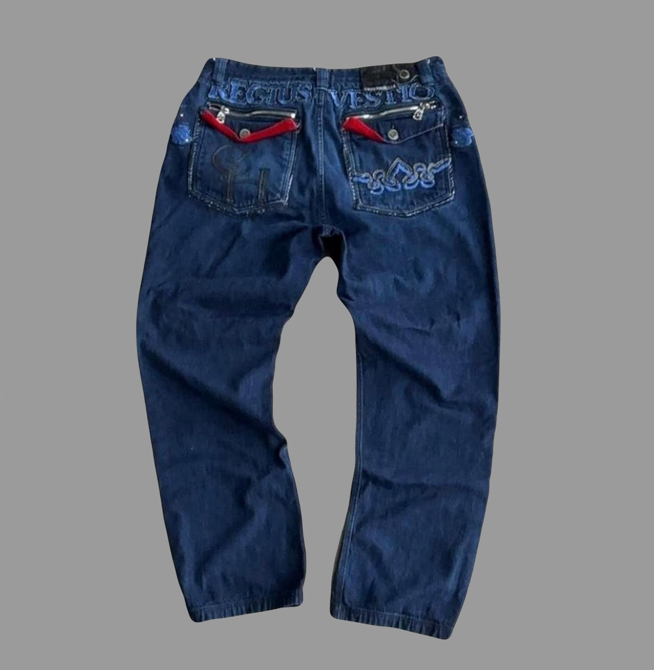 Y2K Crown Holder Jeans